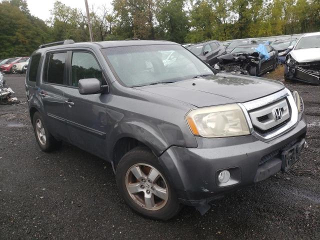 5FNYF4H69AB006884 - 2010 HONDA PILOT EXL GREEN photo 4