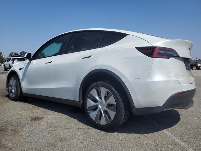 7SAYGDEE8NF361174 - 2022 TESLA MODEL Y WHITE photo 2