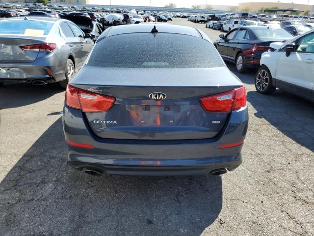 5XXGM4A77FG424191 - 2015 KIA OPTIMA LX BLUE photo 6