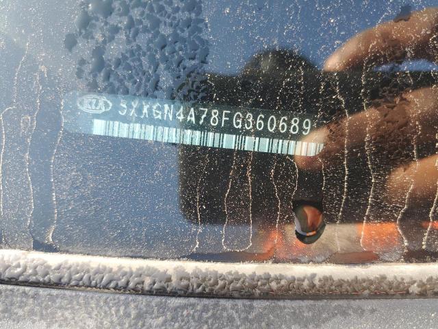 5XXGN4A78FG360689 - 2015 KIA OPTIMA EX BLACK photo 12