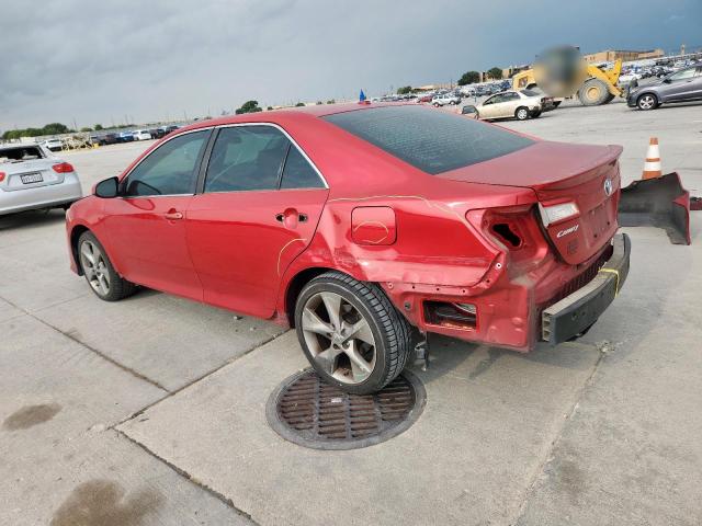 4T1BF1FK5CU623015 - 2012 TOYOTA CAMRY BASE RED photo 2