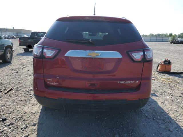 1GNKVGKD6DJ191109 - 2013 CHEVROLET TRAVERSE LT 红色 照片 6