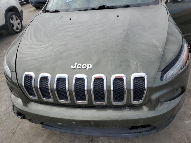 1C4PJLCB3JD606266 - 2018 JEEP CHEROKEE LATITUDE GREEN photo 11