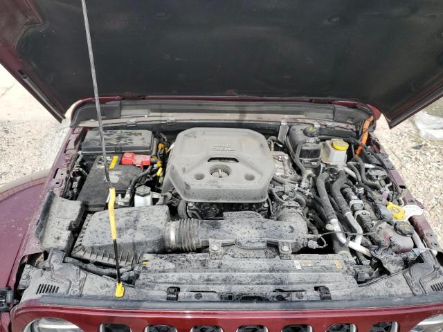 1C4JJXP64MW682596 - 2021 JEEP WRANGLER U SAHARA 4XE BURGUNDY photo 12