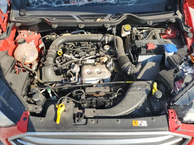 MAJ3P1TE1JC231937 - 2018 FORD ECOSPORT SE წითელი ფოტო 11