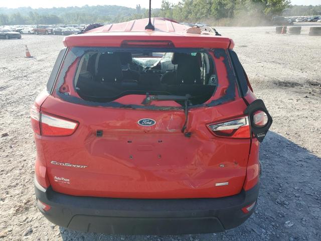 MAJ3P1TE1JC231937 - 2018 FORD ECOSPORT SE წითელი ფოტო 6