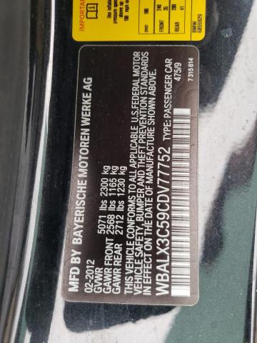 WBALX3C59CDV77752 - 2012 BMW 650 I 红色 照片 12