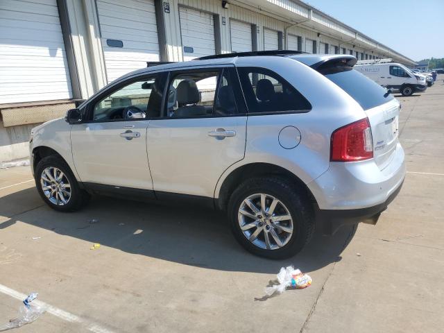 2FMDK4JC1DBC95816 - 2013 FORD EDGE SEL SILVER photo 2