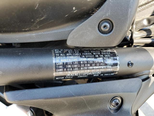 JKAENEC18PDA06590 - 2023 KAWASAKI EN650 C BLACK photo 8