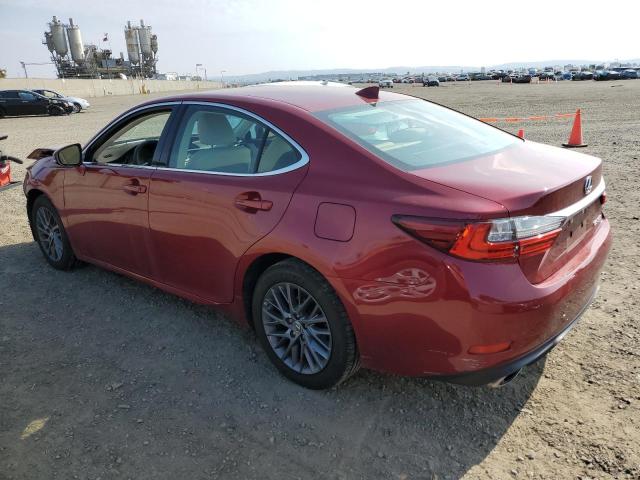 58ABK1GG8JU113558 - 2018 LEXUS ES 350 BURGUNDY photo 2