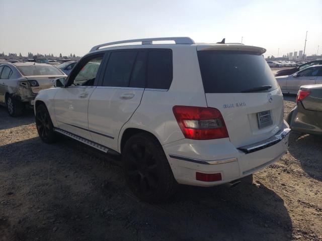 WDCGG8HB3AF259217 - 2010 MERCEDES-BENZ GLK 350 4MATIC WHITE photo 2