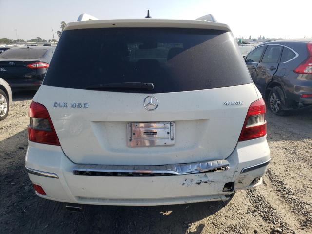 WDCGG8HB3AF259217 - 2010 MERCEDES-BENZ GLK 350 4MATIC WHITE photo 6