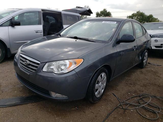 KMHDU46D27U267789 - 2007 HYUNDAI ELANTRA GLS GRAY photo 1