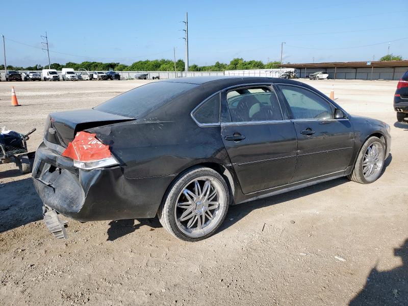 2G1WB5EK7A1178949 - 2010 CHEVROLET IMPALA LT BLACK photo 3