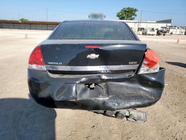 2G1WB5EK7A1178949 - 2010 CHEVROLET IMPALA LT BLACK photo 6