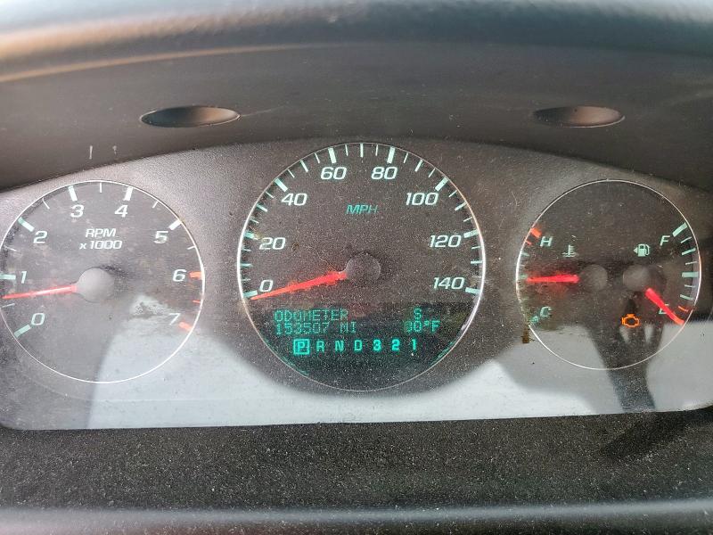 2G1WB5EK7A1178949 - 2010 CHEVROLET IMPALA LT BLACK photo 9