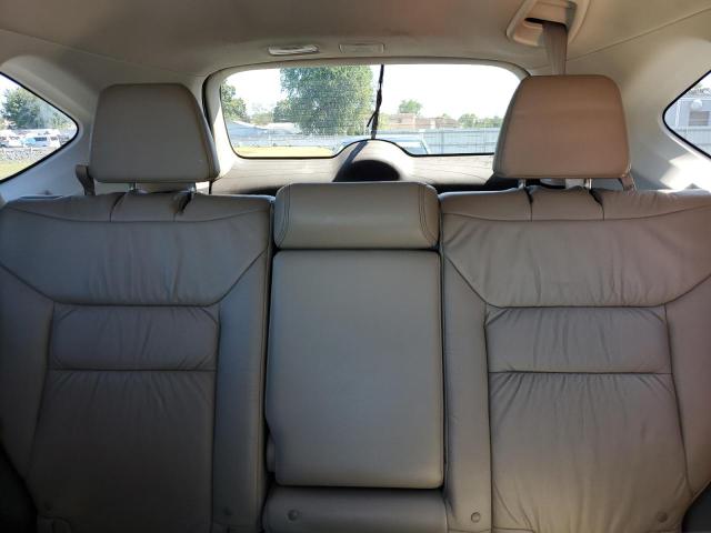 5J6RM4H75DL053960 - 2013 HONDA CR-V EXL WHITE photo 10