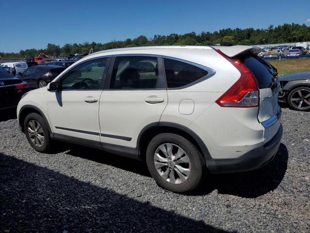 5J6RM4H75DL053960 - 2013 HONDA CR-V EXL WHITE photo 2