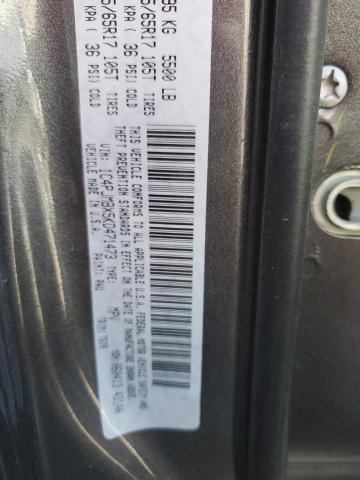 1C4PJMBX5KD471473 - 2019 JEEP CHEROKEE TRAILHAWK GRAY photo 12