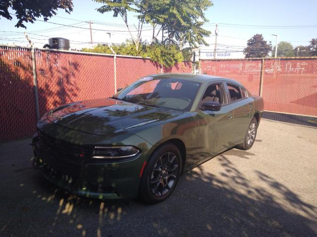 2C3CDXJG7JH235633 - 2018 DODGE CHARGER GT GREEN photo 2