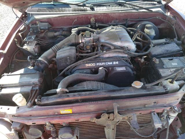 5TEGN92N94Z433741 - 2004 TOYOTA TACOMA DOUBLE CAB PRERUNNER RED photo 11