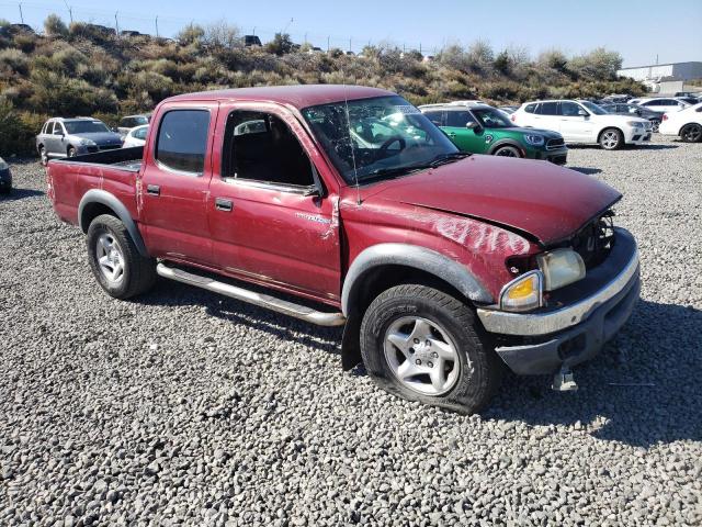 5TEGN92N94Z433741 - 2004 TOYOTA TACOMA DOUBLE CAB PRERUNNER RED photo 4
