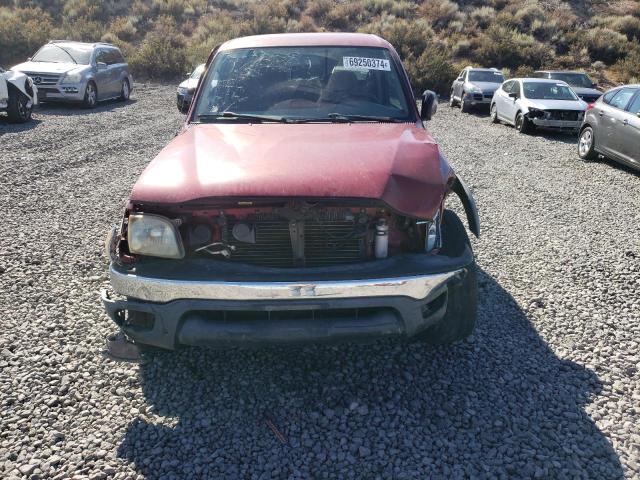 5TEGN92N94Z433741 - 2004 TOYOTA TACOMA DOUBLE CAB PRERUNNER RED photo 5