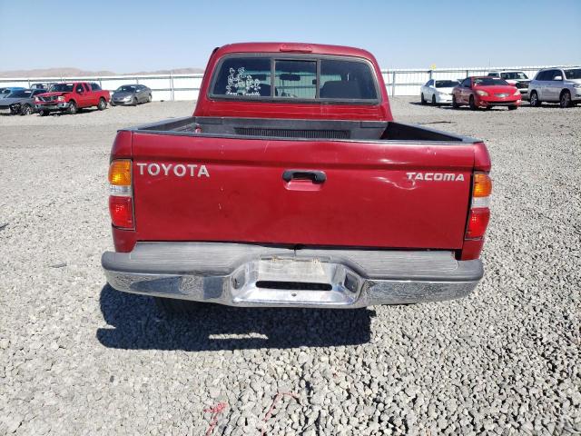 5TEGN92N94Z433741 - 2004 TOYOTA TACOMA DOUBLE CAB PRERUNNER RED photo 6