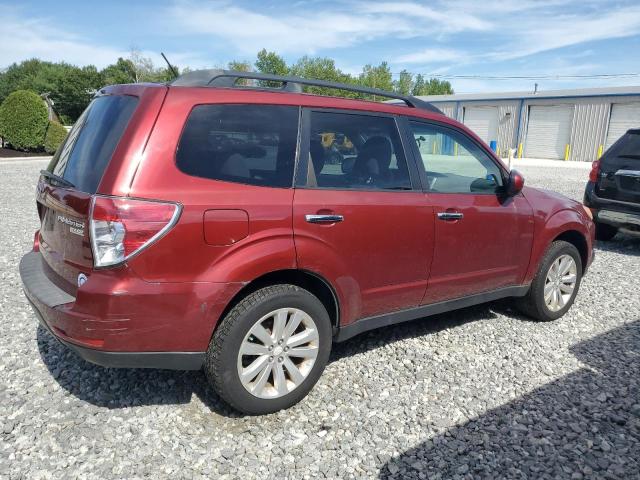 JF2SHADC6BG759257 - 2011 SUBARU FORESTER 2.5X PREMIUM RED photo 3
