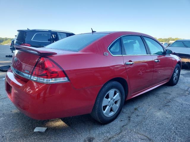 2G1WT57K591217334 - 2009 CHEVROLET IMPALA 1LT RED photo 3