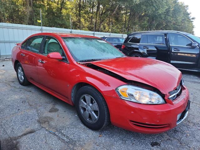 2G1WT57K591217334 - 2009 CHEVROLET IMPALA 1LT RED photo 4