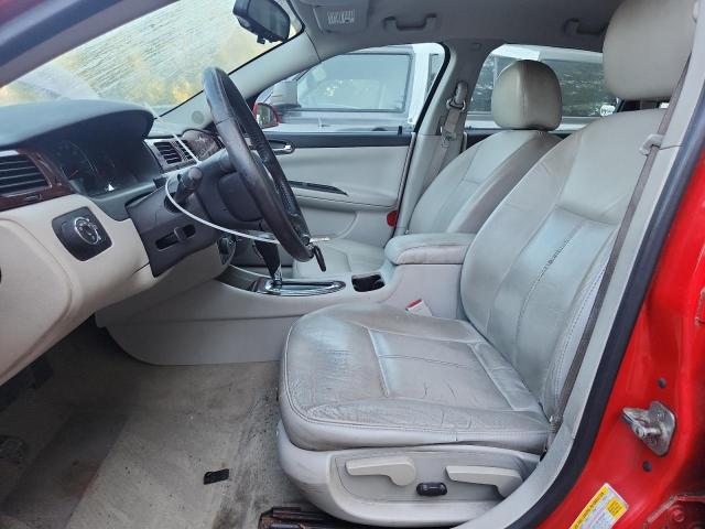 2G1WT57K591217334 - 2009 CHEVROLET IMPALA 1LT RED photo 7