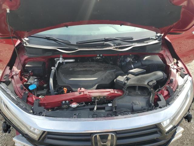 5FNRL6H69PB025565 - 2023 HONDA ODYSSEY EXL ბურგუნდია ფოტო 12