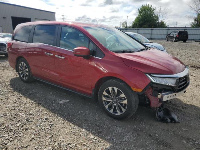 5FNRL6H69PB025565 - 2023 HONDA ODYSSEY EXL ბურგუნდია ფოტო 4