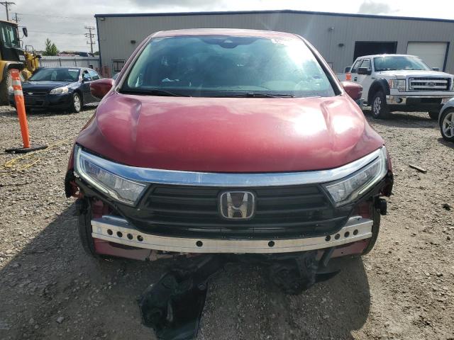 5FNRL6H69PB025565 - 2023 HONDA ODYSSEY EXL ბურგუნდია ფოტო 5