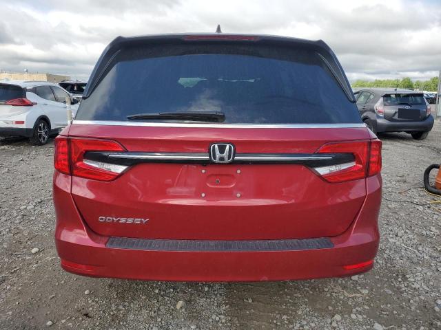 5FNRL6H69PB025565 - 2023 HONDA ODYSSEY EXL ბურგუნდია ფოტო 6