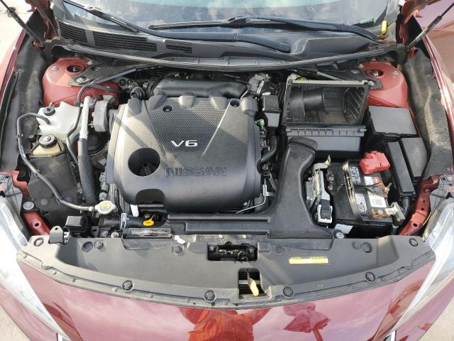 1N4AA6AP3HC446840 - 2017 NISSAN MAXIMA 3.5S MAROON photo 11