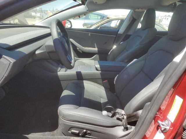 5YJ3E1EA8SF980233 - 2025 TESLA MODEL 3 RED photo 7