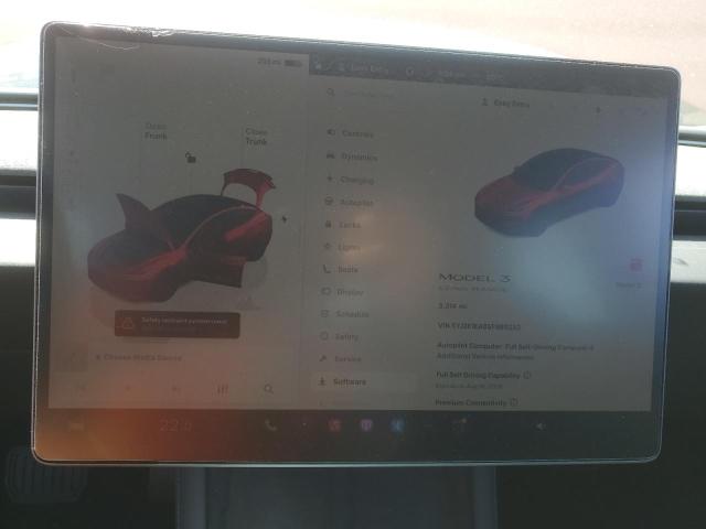 5YJ3E1EA8SF980233 - 2025 TESLA MODEL 3 RED photo 9