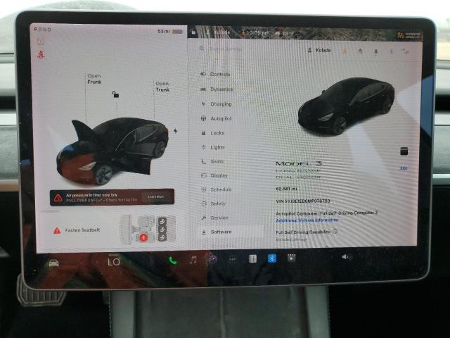 5YJ3E1EB6MF978783 - 2021 TESLA MODEL 3 黑色 照片 9