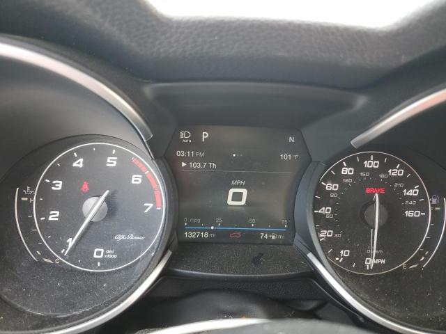 ZASFAKBN5J7B96139 - 2018 ALFA ROMEO STELVIO TI გრაფიტი ფოტო 9