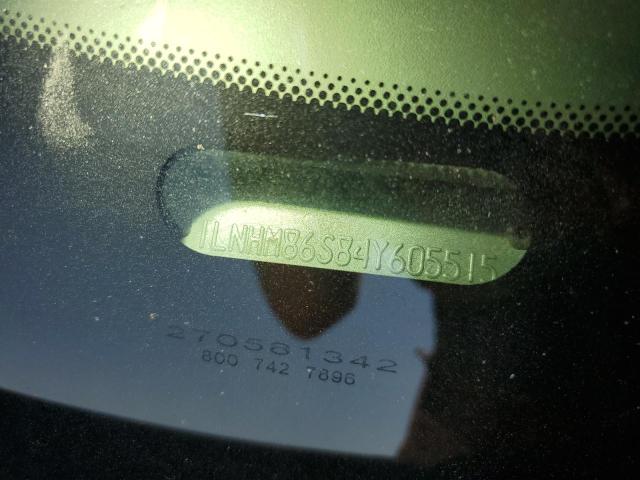 1LNHM86S84Y605515 - 2004 LINCOLN LS Qəhvəyi foto 12