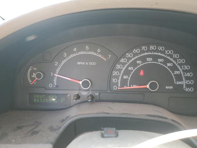 1LNHM86S84Y605515 - 2004 LINCOLN LS Qəhvəyi foto 9