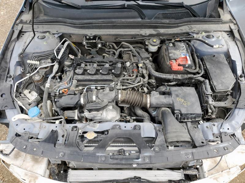 1HGCV1F36NA036381 - 2022 HONDA ACCORD SPORT GRAY photo 11