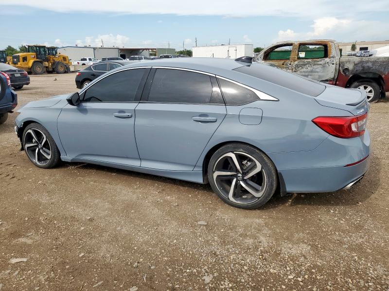 1HGCV1F36NA036381 - 2022 HONDA ACCORD SPORT GRAY photo 2