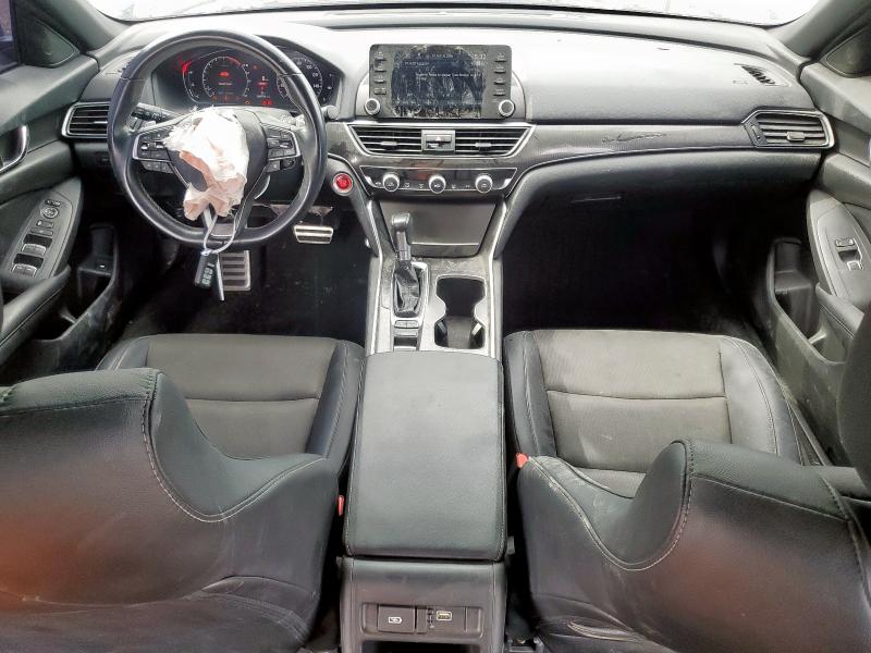 1HGCV1F36NA036381 - 2022 HONDA ACCORD SPORT GRAY photo 8