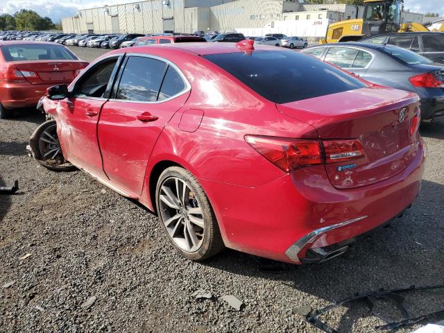 19UUB3F43KA002069 - 2019 ACURA TLX TECHNOLOGY RED photo 2