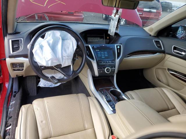 19UUB3F43KA002069 - 2019 ACURA TLX TECHNOLOGY RED photo 8