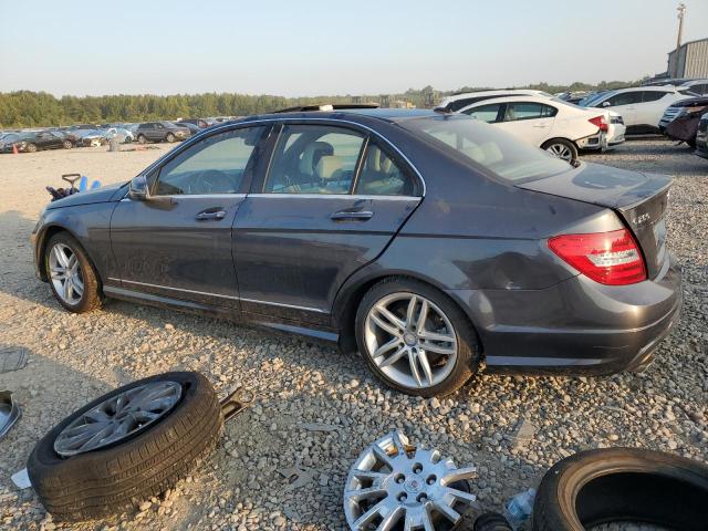 WDDGF4HB2EA962267 - 2014 MERCEDES-BENZ C 250 GRAY photo 2