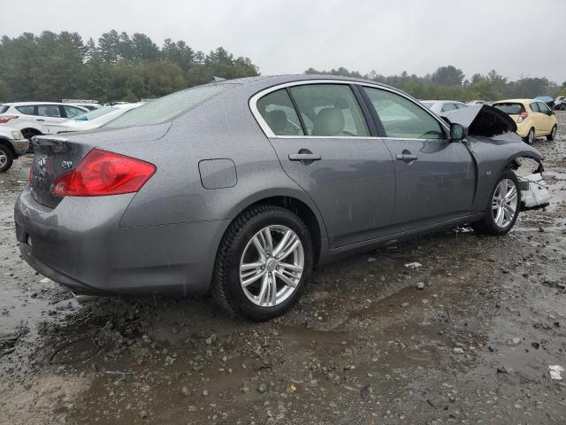 JN1CV6AR2FM521871 - 2015 INFINITI Q40 GRAY photo 3